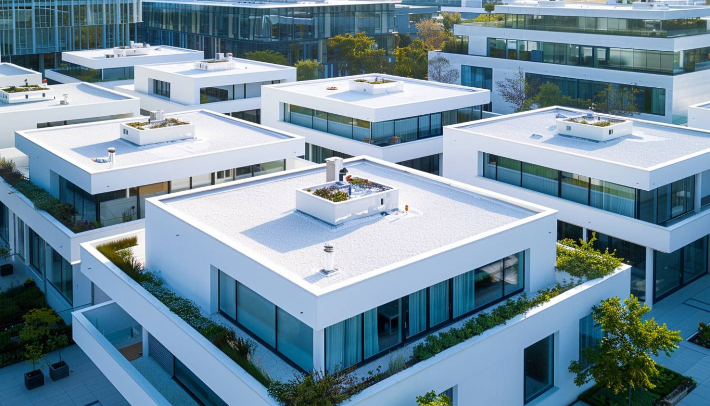 Utiliser les toits blancs pour réduire la chaleur urbaine